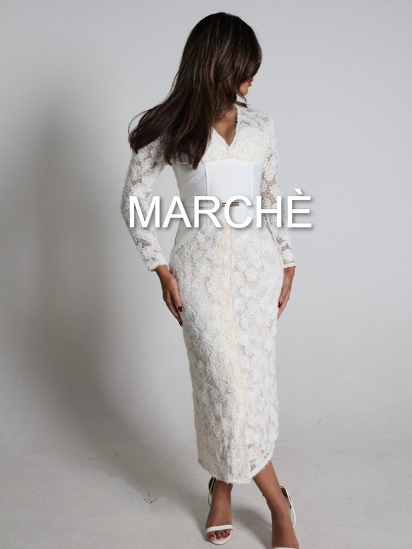 STYLISH V-NECK DRESS