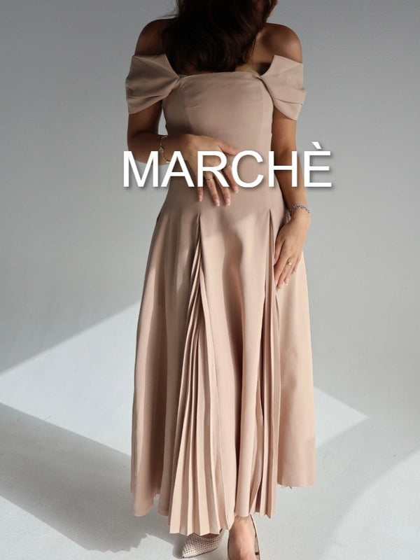 SHIRRING SOLID COLOR PATCHWORK