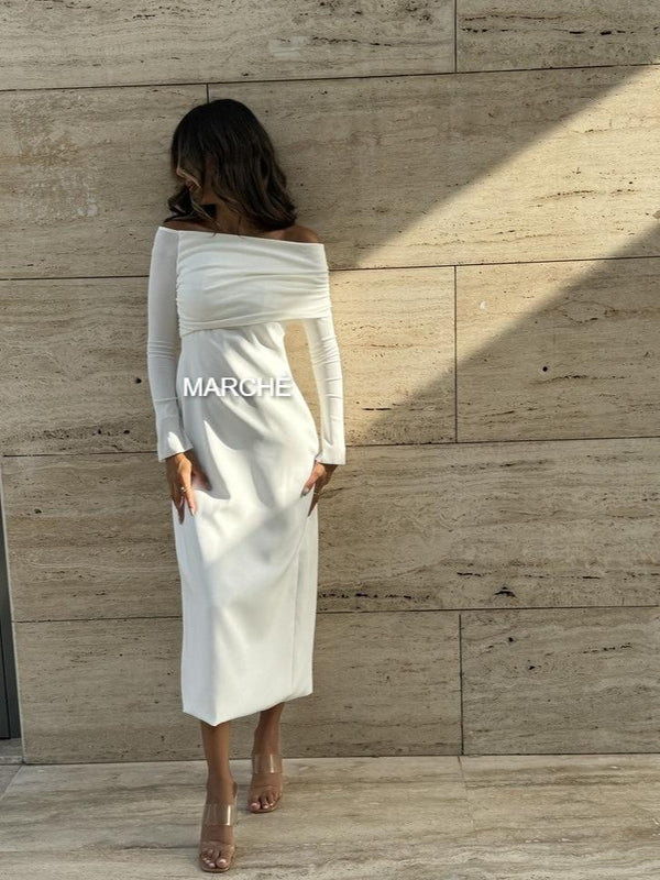 OFFSHOULDER STYLE LONG SLEEVE