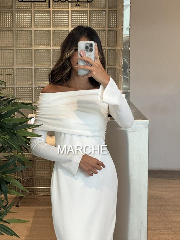 OFFSHOULDER STYLE LONG SLEEVE