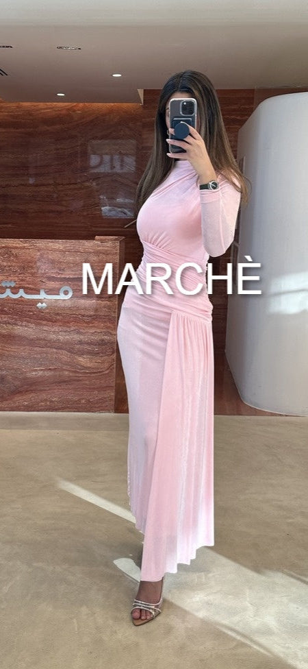 MODEST LONG EVENING DRESS