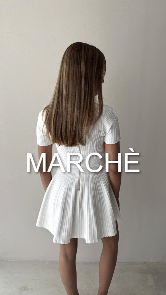BUTTON SHORT SLEEVE A-LINE MIDI DRESS