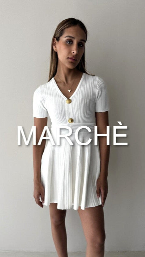 BUTTON SHORT SLEEVE A-LINE MIDI DRESS