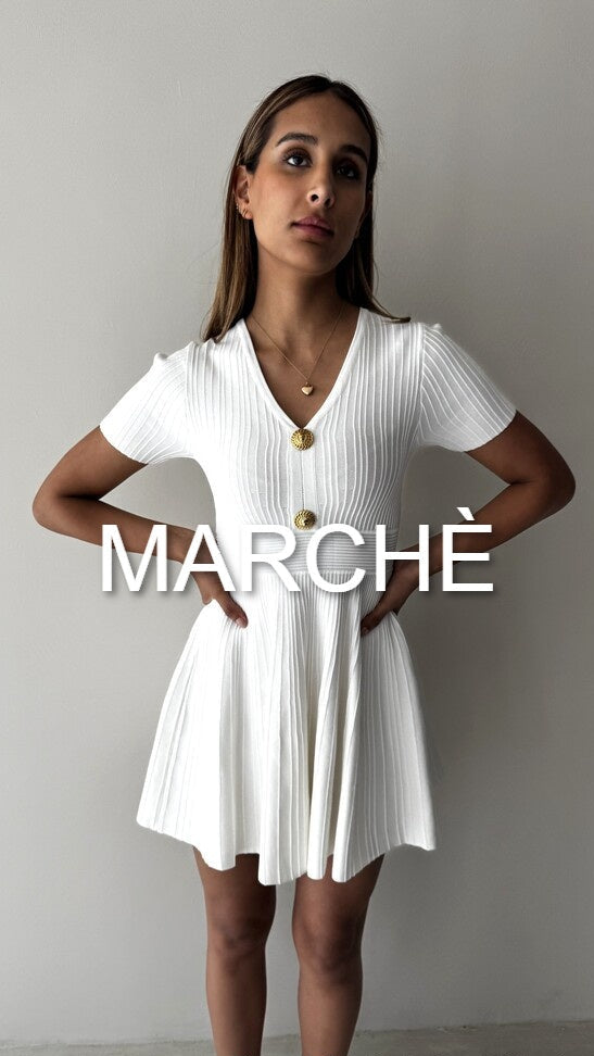 BUTTON SHORT SLEEVE A-LINE MIDI DRESS