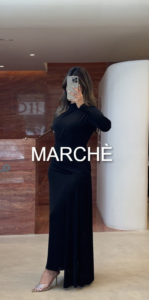 MODEST LONG EVENING DRESS