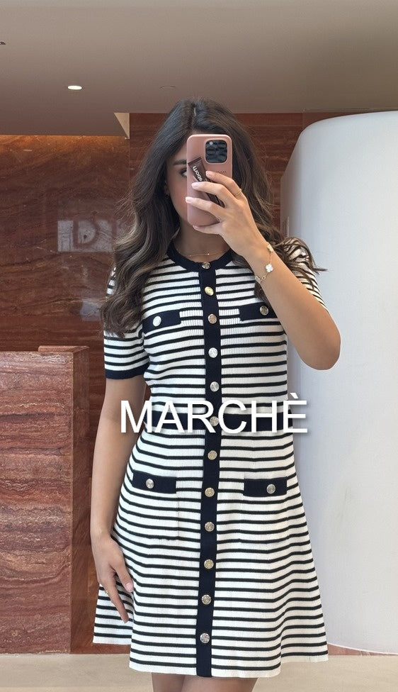 SUMMER STRIPE SHORT SLEEVE