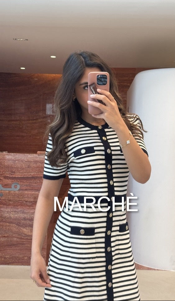 SUMMER STRIPE SHORT SLEEVE