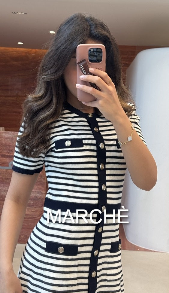 SUMMER STRIPE SHORT SLEEVE