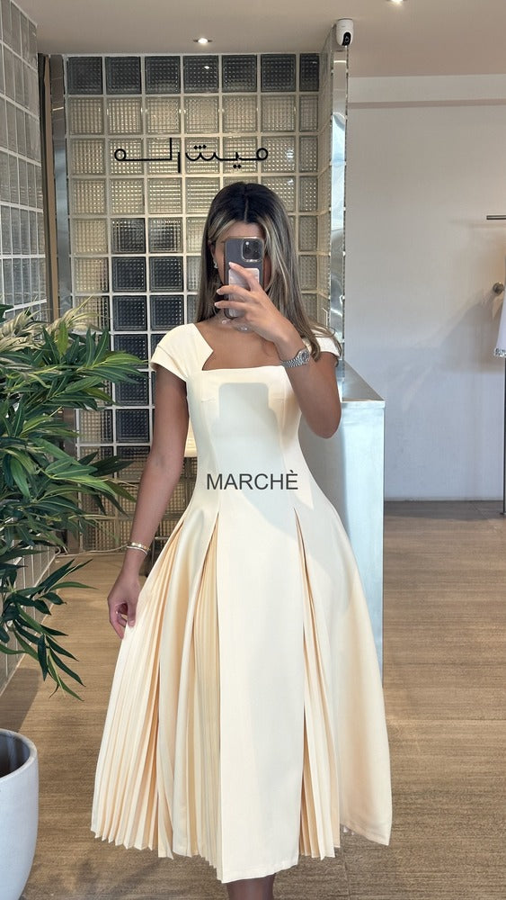 SHIRRING SOLID COLOR PATCHWORK