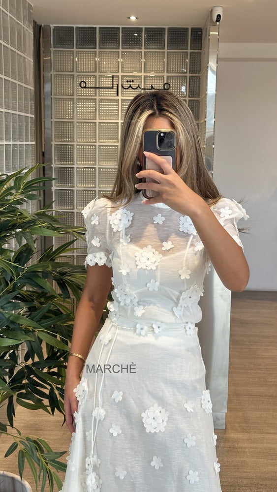 OFF SHOULDER WITH PEARL LINING