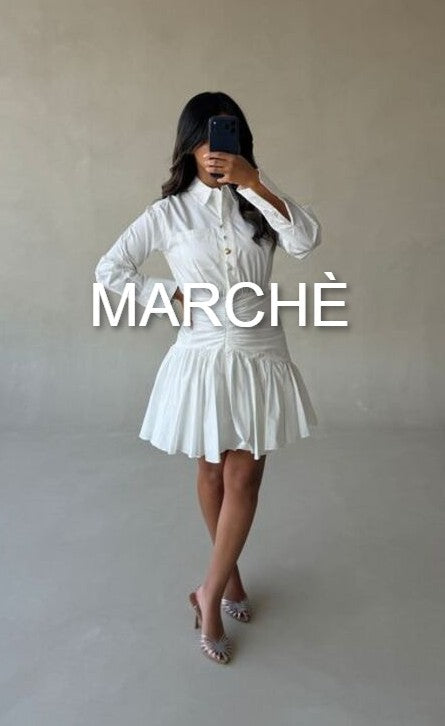 BUTTON DESIGN SHIRT DRESS
