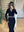 V-NECK KNITTED LONG DRESS
