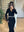 V-NECK KNITTED LONG DRESS