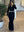 V-NECK KNITTED LONG DRESS