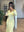 KNITTED COLLAR WITH POCKET LONG DRESS