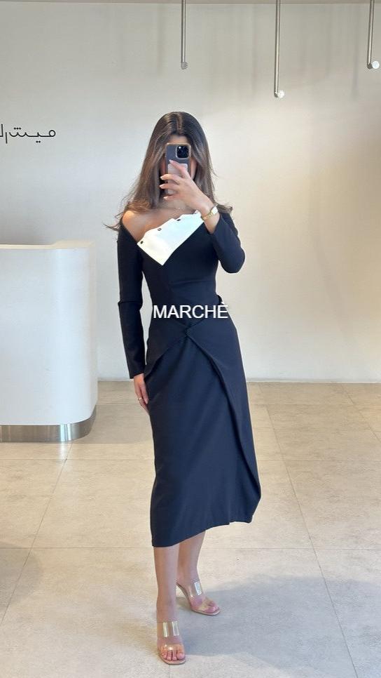 T-NECK COLOR LONG WAIST