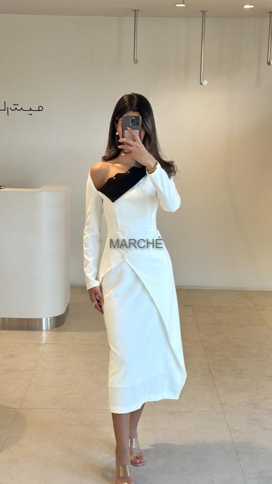 T-NECK COLOR LONG WAIST