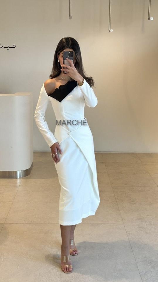 T-NECK COLOR LONG WAIST