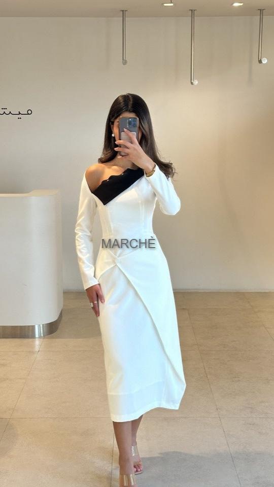 T-NECK COLOR LONG WAIST