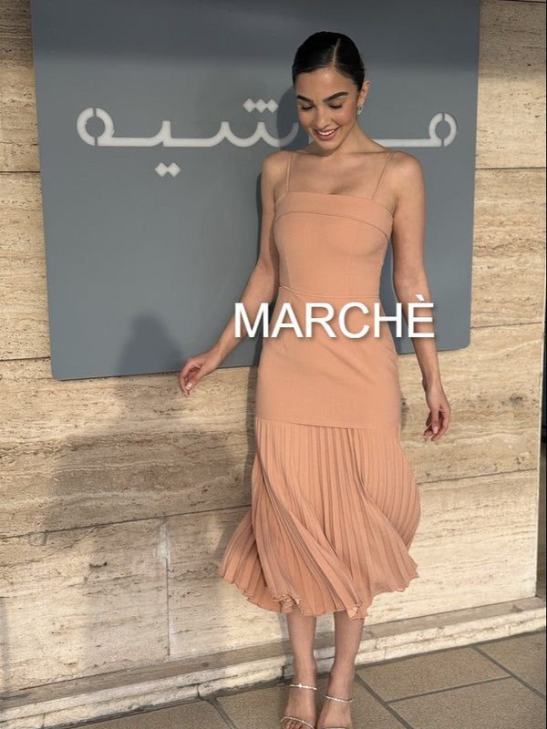 EMPIRE SPAGHETTI STRAP MIDI