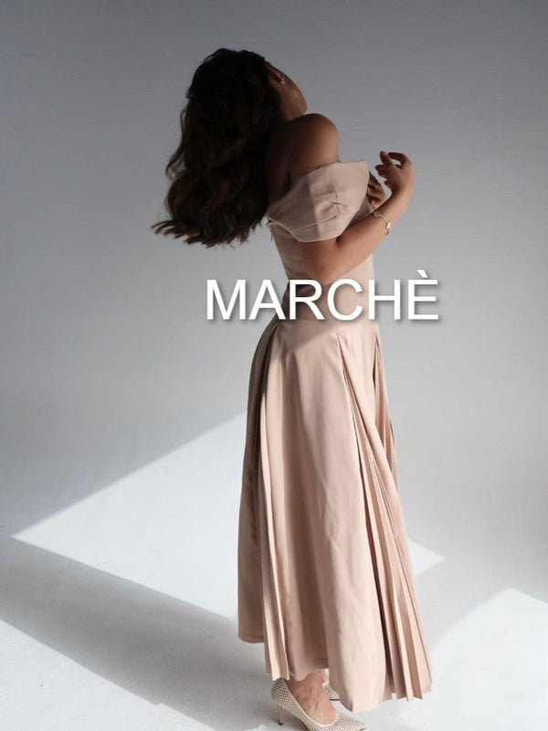 SHIRRING SOLID COLOR PATCHWORK
