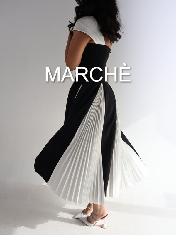 SHIRRING SOLID COLOR PATCHWORK