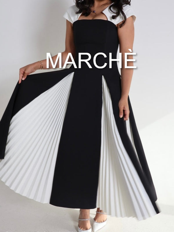 SHIRRING SOLID COLOR PATCHWORK