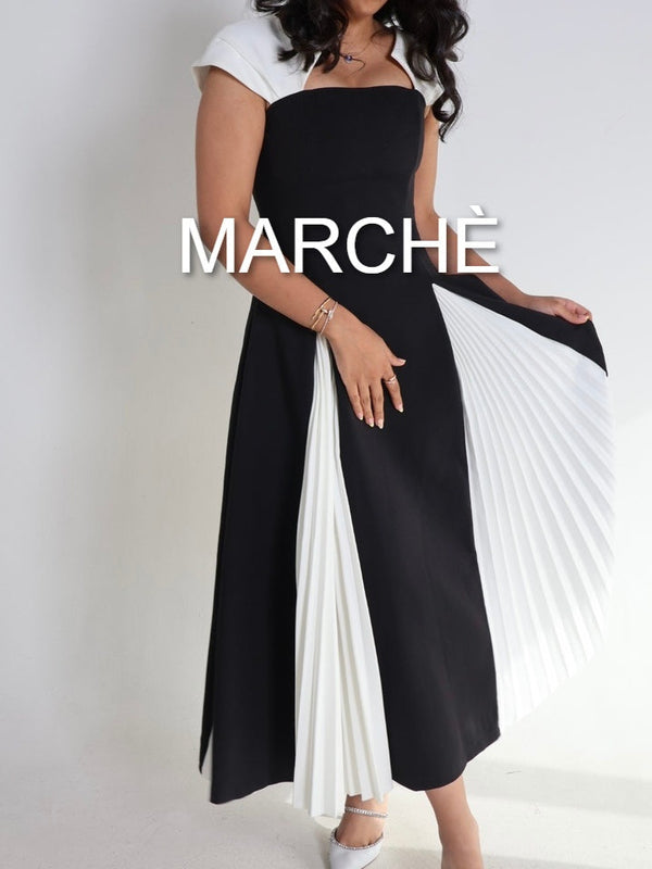 SHIRRING SOLID COLOR PATCHWORK