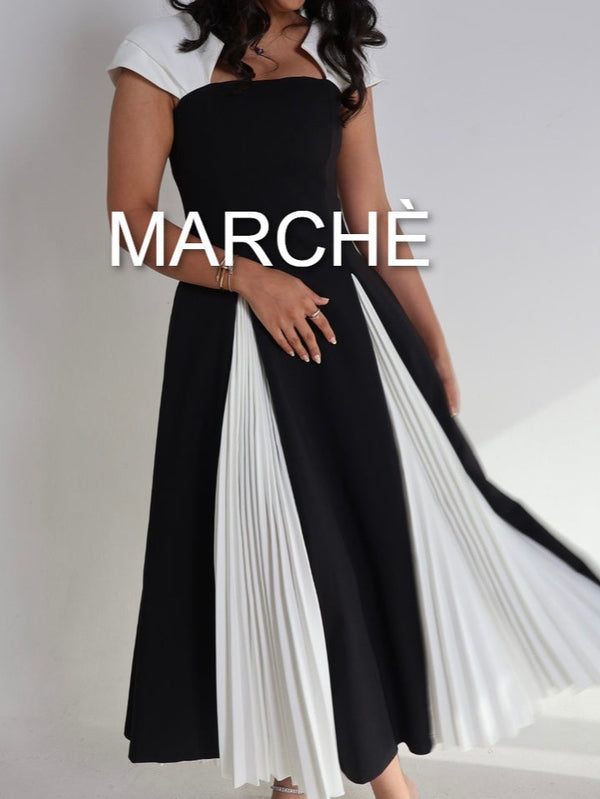 SHIRRING SOLID COLOR PATCHWORK