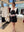 BIG LAPEL DESIGN SHORT DRESS