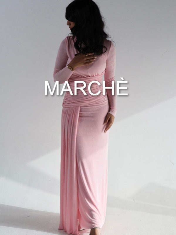 MODEST LONG EVENING DRESS