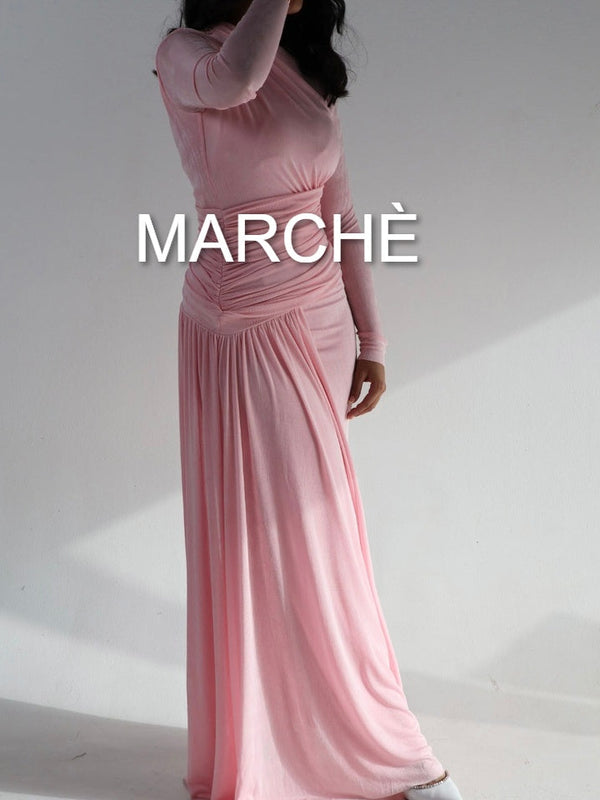 MODEST LONG EVENING DRESS