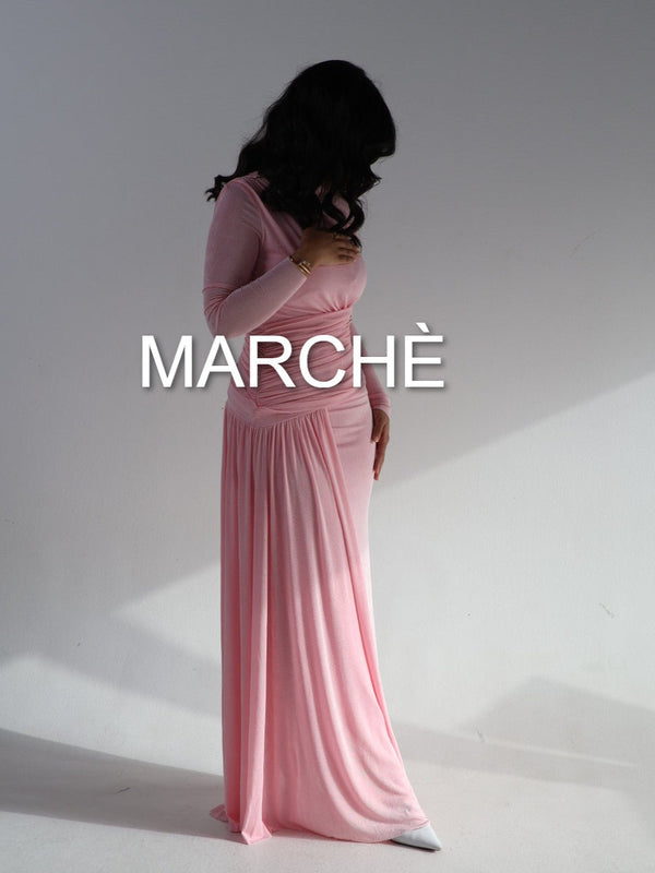 MODEST LONG EVENING DRESS