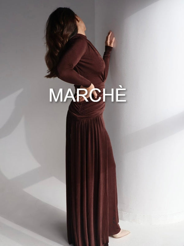 MODEST LONG EVENING DRESS