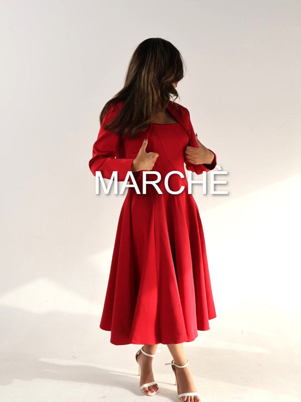 SARA SPAGHETTI STRAP W/ CARDIGAN