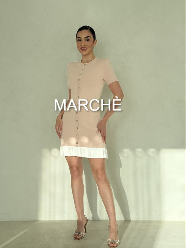 PETER PAN COLLAR SWEET SHORT DRESS