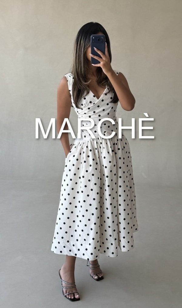 COCKTAIL  POLKADOT  DRESS