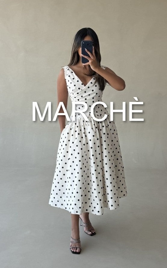 COCKTAIL  POLKADOT  DRESS