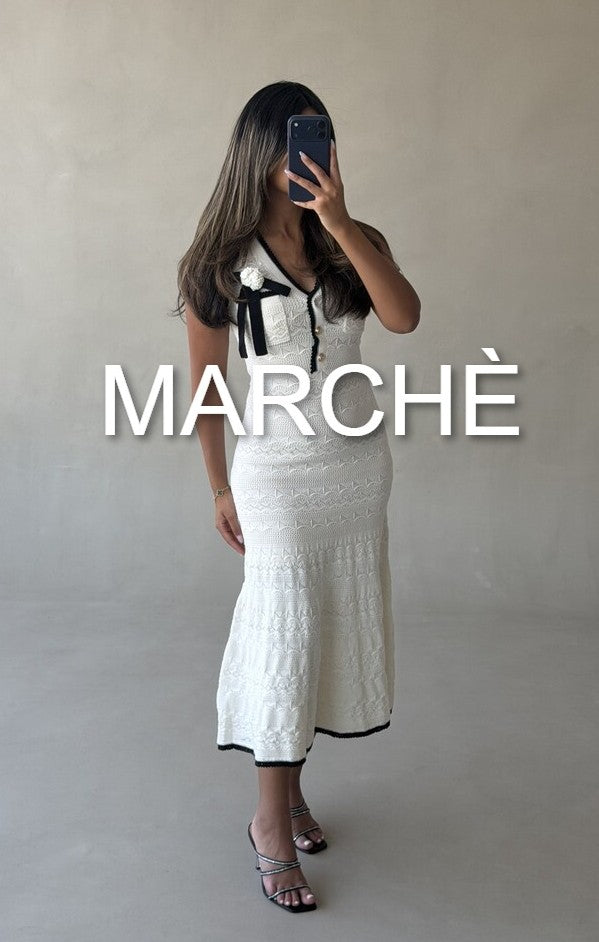 BOW EMBELLISHED VEST DRESS