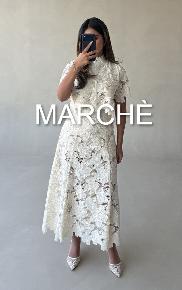 LACE MATCHING SET CROP TOP + SKIRT