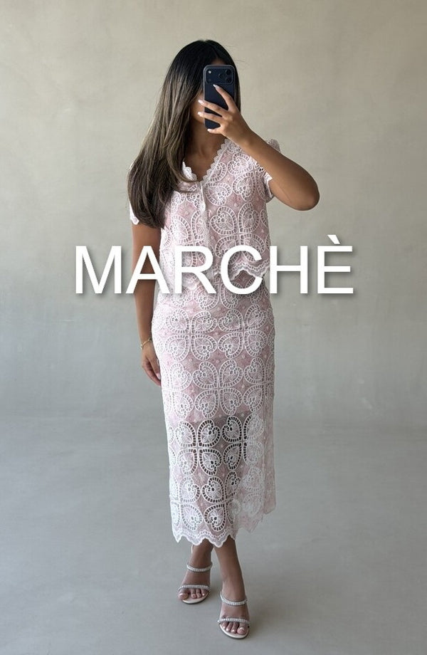 HEART DESIGN LACE TOP + SKIRT