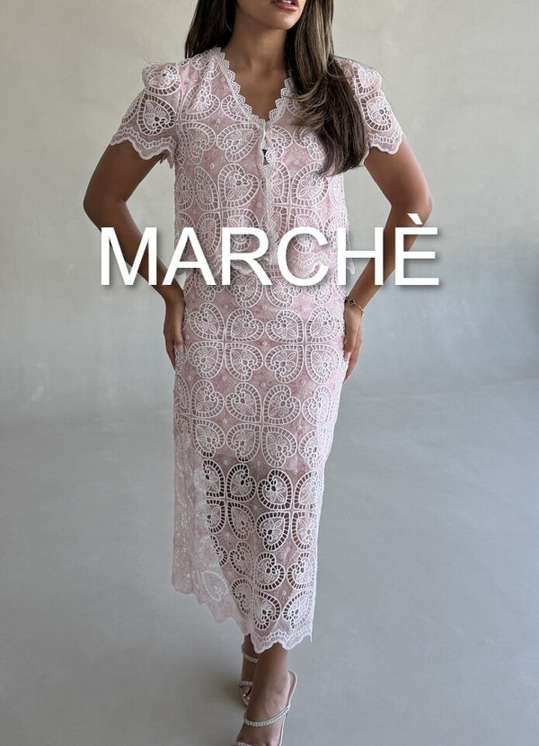 HEART DESIGN LACE TOP + SKIRT