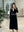 Long Sleeve Flared Long Dress