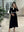 Long Sleeve Flared Long Dress