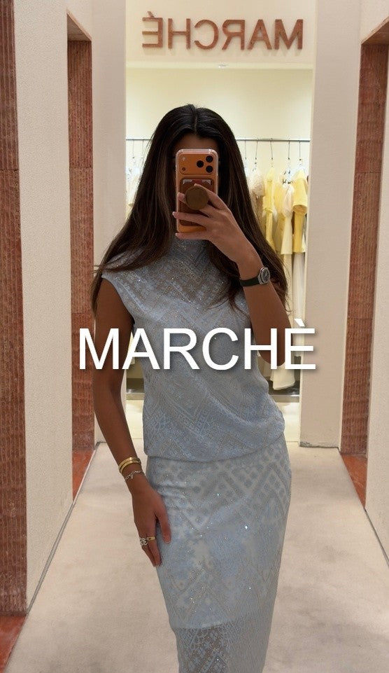 ELEGANT SHORT SLEEVE TOP+SKIRT