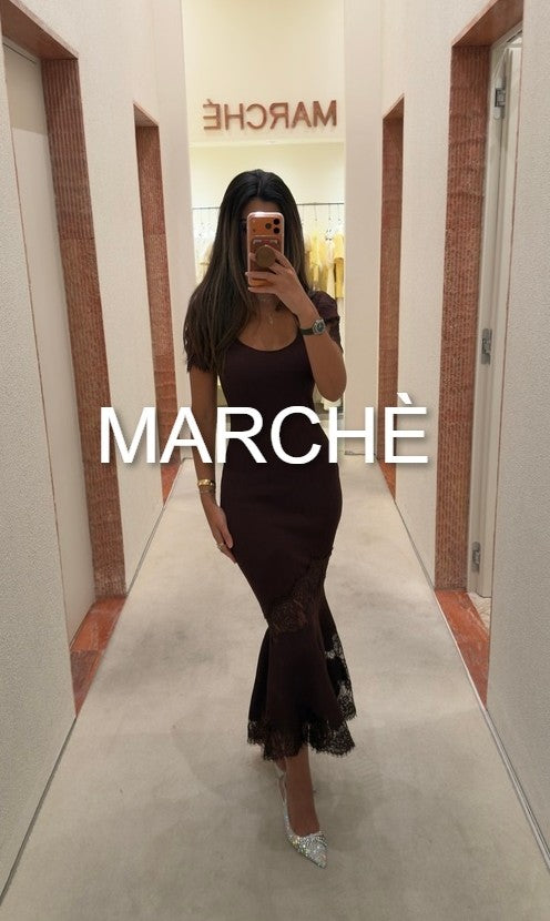 LACE PATCHWORK DRESS