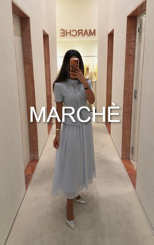 CHIC ROUND NECK DRESS