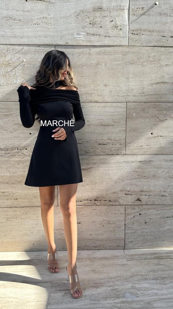 SEXY OFF-SHOULDER SHORT DRESS