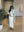 2 PC SET Stand Collar Top Zip Back Cropped Tops Long Skirts