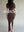 PLEATED WRAP SEXY DRESS